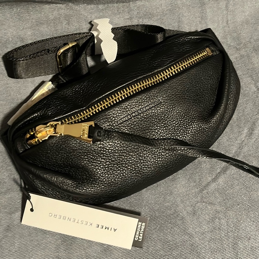 NWT Aimee Kestenberg Milan Bum Belt Bag Leather